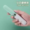 Cuchillo y Pelador de Frutas de Acero Inoxidable Dos en Uno con Doble Cabeza, Pelador de Frutas de Cocina Multipropósito, Cuchillo Portátil para Exteriores