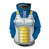 Sudadera de Comercio Exterior Nuevo Dibujo Animado Qlzwk Mismo Estilo Chaqueta con Capucha Impresión Digital 3D Cosplay de Anime