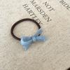Horquilla con lazo de ácido acético para mujer, diseño de nicho, anillo para el cabello, accesorios para el cabello de moda 2024 que combinan con todo.