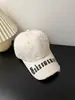 Boné Estilo Vintage Desgastado Bordado com Bico de Pato para Circunferência de Cabeça Grande, Boné de Beisebol com Proteção Solar Estilo Americano Primavera/Verão para Homens
