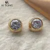 Aitong Joyería de Diseño, Lujo Accesible y Pendientes de Gama Alta, Elegantes y Brillantes, Pendientes Retro, Pendientes de Zirconia con Borlas