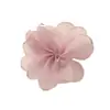 Versión coreana de exquisita atmósfera organza borde quemado florcitas cosidas a mano DIY accesorios para el cabello hechos a mano zapatos y calcetines accesorios de ropa