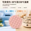 Posavasos de Waffle de Silicona Almohadilla Aislante de Calor Esterilla para Cazuelas de Cocina Esterilla de Mesa Doméstica Resistente a Altas Temperaturas Anti-quemaduras Esterilla de Silicona para Ollas