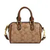 Bolso pequeño retro vintage para mujer de Boston, versátil y elegante, alto valor estético, se puede llevar como bolso de hombro, bolso de mano o bolso cruzado