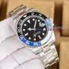 2026 Comércio Exterior Relógio de Luxo Banhado a Ouro Moda Pulseira de Aço Gmt Relógio Mecânico Marca Masculina Relógio de Pulso Atacado