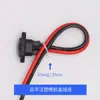 6 tomadas quadradas para veículos elétricos, porta de carregamento de bateria, plugues macho e fêmea espessados, tipo pino para bateria de lítio, tipo T, tomada de alta potência
