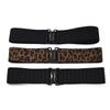 Estilo coreano novo elástico esticar cintura selo leopardo estampa decorativa cintura larga cinto simples all-match cinto feminino