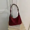 Bolso de mano vintage para otoño e invierno para mujer 2026 nuevo bolso de hombro cruzado vintage de gamuza para ir al trabajo y uso casual, bolso tipo bollo