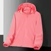 Chaqueta fina cortavientos elástica de una sola capa, nueva para primavera, para deportes al aire libre para mujer, chaqueta casual deportiva de una sola capa con protección solar para hombre