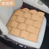 Cojín Cuadrado de Burbujas para Coche de Color Sólido Simple, Cojín Suave para Asiento de Coche Universal Compatible con Tesla Refresh 3/S/X