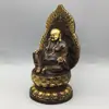 Estátua de Buda figura antiga retroiluminada quatro Budas Bodhisattva Guanyin Ksitigarbha Buda Tathagata Buda Maitreya estátua de bronze display de casa