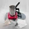 Kit de herramientas para hacer velas de cera de soja para aromaterapia, Derretidor de cera eléctrico, Termómetro, Mecha