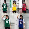 Conjunto Falso de 2 Piezas de Jersey de James, Camiseta de los Lakers Curry Kobe, Jersey de Baloncesto Irving 11 Versión Fan