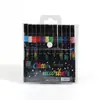 Amazon Bolígrafo Marcador Brillante de Cabeza Única Estudiante Arte Acuarela Graffiti Fluorescente Acrílico Set de Marcadores al por Mayor