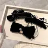 Clip de Banana de Lazo de Terciopelo con Fragancia Pequeña de Puro Deseo Coreano Pinza para Cola de Caballo Grande de Mujer Pasador Accesorios para el Cabello de Gama Alta Otoño e Invierno