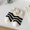Calcetines de verano para mujer, finos, de algodón, de malla, transpirables, desodorantes, absorbentes del sudor, antibolitas, antideslizantes, con tacón náutico