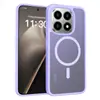 Adecuado para Uso en el Extranjero Xiaomi 15t Funda Magnética para Teléfono Tacto de Piel Semitransparente Anticaídas Mate de Negocios 17Pro Funda Protectora Venta al por Mayor