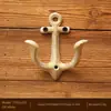 Colgador de Metal Transfronterizo para Ropa, Llaves, Gorras, Toallas, Montado en Pared/Puerta, Fabricación Clásica de Hierro Fundido Antiguo