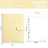 Libro del reto de ahorro de 100 días se puede configurar A5A6 macaron cuaderno de hojas sueltas bloc de notas libro de mano logo imprimible