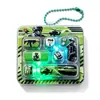 Chaveiro Teclado Descompressão Série de Natal 7 Teclas, um Brinquedo Fidget Divertido e Aliviador de Estresse para Crianças, um Pingente Criativo para Mochila