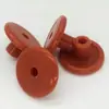 Rolha de borracha laranja base de borracha resistente a altas temperaturas folha de borracha EPDM item padrão elemento de vedação