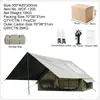 Tienda inflable automática de verano, con capacidad para 6.3 metros cuadrados, tienda inflable impermeable para exteriores para acampar, protección solar, no requiere montaje