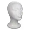 Cabeça de Manequim para Peruca 3 Cabeças de Espuma Cos Estilismo Maquiagem Fixação de Alfinetes Estilização de Cabelo Estilo Antigo Modelo de Cabeça Cabeleireiro Modelo de Cabeça Masculino e Feminino