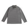 Ropa para Niños Gorditos Camiseta Base Camiseta de Manga Larga para Hombres Gorditos Tallas Grandes Algodón Otoño e Invierno Ropa Grande para Niños Holgada Cuello Medio Alto