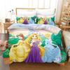 Juego de Edredón Transfronterizo Ropa de Cama Serie Princesa Ropa de Cama para Habitación Infantil Juego de Tres Piezas Amazon