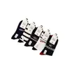 Calcetines para Hombre Deer Man 7003 Modernos de Caña Media-Alta Estilo Otoño/Invierno Grosor Medio para Negocios, Viajes al Trabajo, Casual Versátiles de Algodón para Hombre