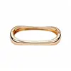 Pulsera Ovalada Fotosensible Metálica Transfronteriza Europea y Americana, Moderna y Elegante, Pulsera Única con un Toque de Lujo, Joyería de Nicho para Mujeres
