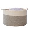 Cesta Decorativa de Almacenamiento de Cuerda de Algodón Nórdico, Cesto para la Ropa Sucia, Cesto para la Ropa Sucia, Caja de Almacenamiento, Caja de Juguetes, Almacenamiento de Ratán, Estilo Nórdico