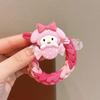 Cuerda para la Cabeza Correa para el Cabello de Niños y Mujeres Anillo Tejido de Alto Valor para el Cabello de Bebé Anillo de Toalla de Dibujos Animados para Niñas Cuerda para el Cabello de Alta Elasticidad