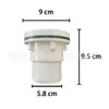 Accesorios nuevos para piscina transfronterizos película plástica para piscina boca de succión para piscina exterior boquilla de diente interno de 2 pulgadas con tornillos