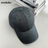 Boné de beisebol vintage lavado, masculino e feminino, fino, aposentado, boné, moderno, moderno, quatro estações, cor sólida, rosto pequeno