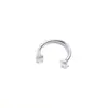 Joyería para piercing de acero inoxidable Anillo de herradura en forma de C Pendientes Anillo para la nariz Anillo para el labio Anillo para el pezón Venta caliente transfronteriza Body piercing europeo y americano