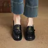 Mocasines Camelia sin Cordones de Suela Blanda para Mujer 2026 Zapatos Pequeños de Cuero Talla Grande Una Pieza Envío Directo Transfronterizo 33-43