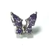 Aretes de Titanio F136, Piercings de Mariposa para Labio con Circonita, Joyería para Piercing Corporal de Aleación de Titanio G23, Piercings de Hélix