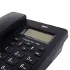 33490 Teléfono de Oficina Deli Línea Fija Oficina en Casa Comercial Cableado Escritorio Doble Interfaz Multitono