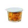 Pote para picles, recipiente de vidro para armazenamento de alimentos, tigela pequena, pote hermético, de grau alimentício, especial para kimchi, mini lancheira com tampa