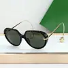 Bv1436 Transfronterizos Lujo Estilo Europeo y Americano Montura Ovalada Vacaciones Gafas de Sol para Mujer Baojia Fiesta Fotografía Callejera Conducción Gafas de Sol para Hombre