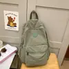 Mochila de Estilo Japonés Ins Sencilla de Color Sólido para Mujer Ligera para Viajes de Negocios Estudiantes Universitarios Estilo Artístico Versátil Mochila de Viaje Mochila para Hombre