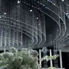 Cortina de Fio de Contas de Cristal para Casamento Corrente de Contas Pingente Decoração de Teto Decoração de Cena de Casamento Suprimentos Cortina de Porta de Contas de Abacaxi Produto Acabado