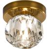 Lámpara de Cristal para Pasillo Lámpara de Pasillo Nórdica para Sala de Estar Montaje Superficial Creativo Downlight Empotrado Lámpara para Pasillo Creativa para Vestíbulo Entrada Creativa