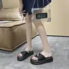 Sandalias de Plataforma de Playa de Moda para Mujer, Nuevo Modelo 2026, Estilo Versátil Universitario, Sandalias Casuales de Verano