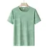Nueva Camiseta de Verano para Hombre, Elegante, Sensación de Hielo, Estampada, Ligera y Transpirable, Elástica, Seda de Hielo, Manga Corta, Casual, Versátil, Ropa para Hombre