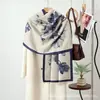 Bufanda Nueva de Imitación Cachemir para Mujer en Invierno Estilo Coreano Marca de Moda Versátil y Linda Bufanda Chal Grueso de Doble Cara