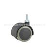 Ruedas para muebles con borde de PU de 1.5 pulgadas y 2 pulgadas, silenciosas, para electrodomésticos, universales, antideslizantes, con tapón silencioso, rueda universal con freno enchufable