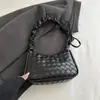 Bolso de Mano/Hombro/Axila de Gran Capacidad, Estilo Nuevo Primavera 2026, Patrón Tejido, Simple y Elegante, Moda Casual de Moda, para Mujer