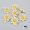 Saltando orquídea flor artificial chapéu saco de roupas caixa de presente decoração DIY material saco margarida grinalda fazendo ventilador redondo com flores
